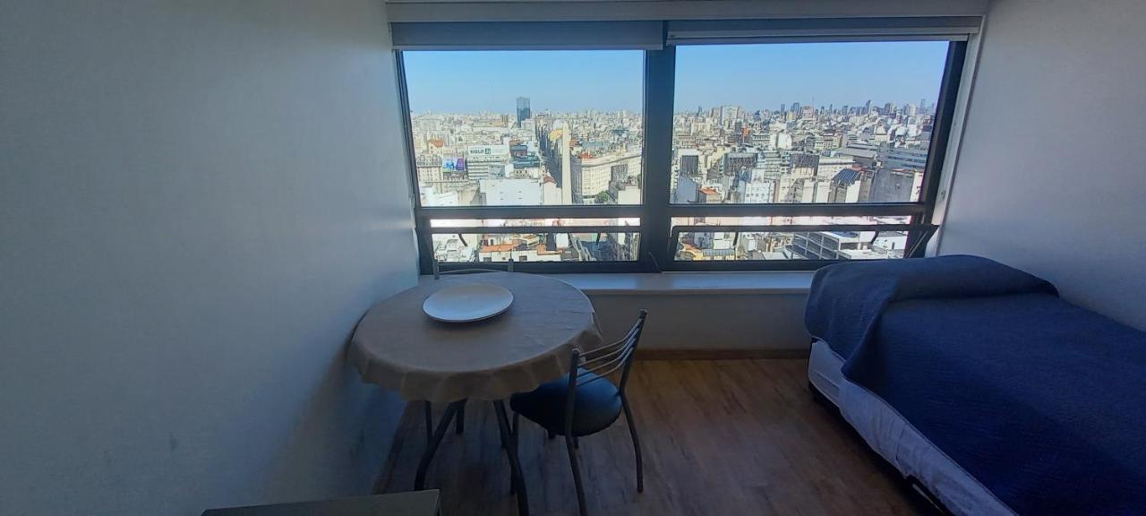 Que Mejor Vista Del Obelisco Piso A La Calle Corrientes Buenos Aires Bagian luar foto